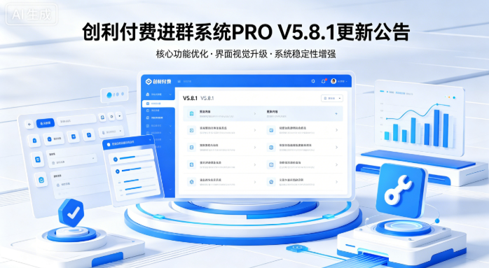 创利付费进群系统 PRO V5.8.1